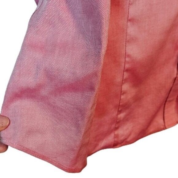 Talbots Womens size 16W 100% Cotton Pink Button Up Shirt Basic Everyday Career - Picture 5 of 9